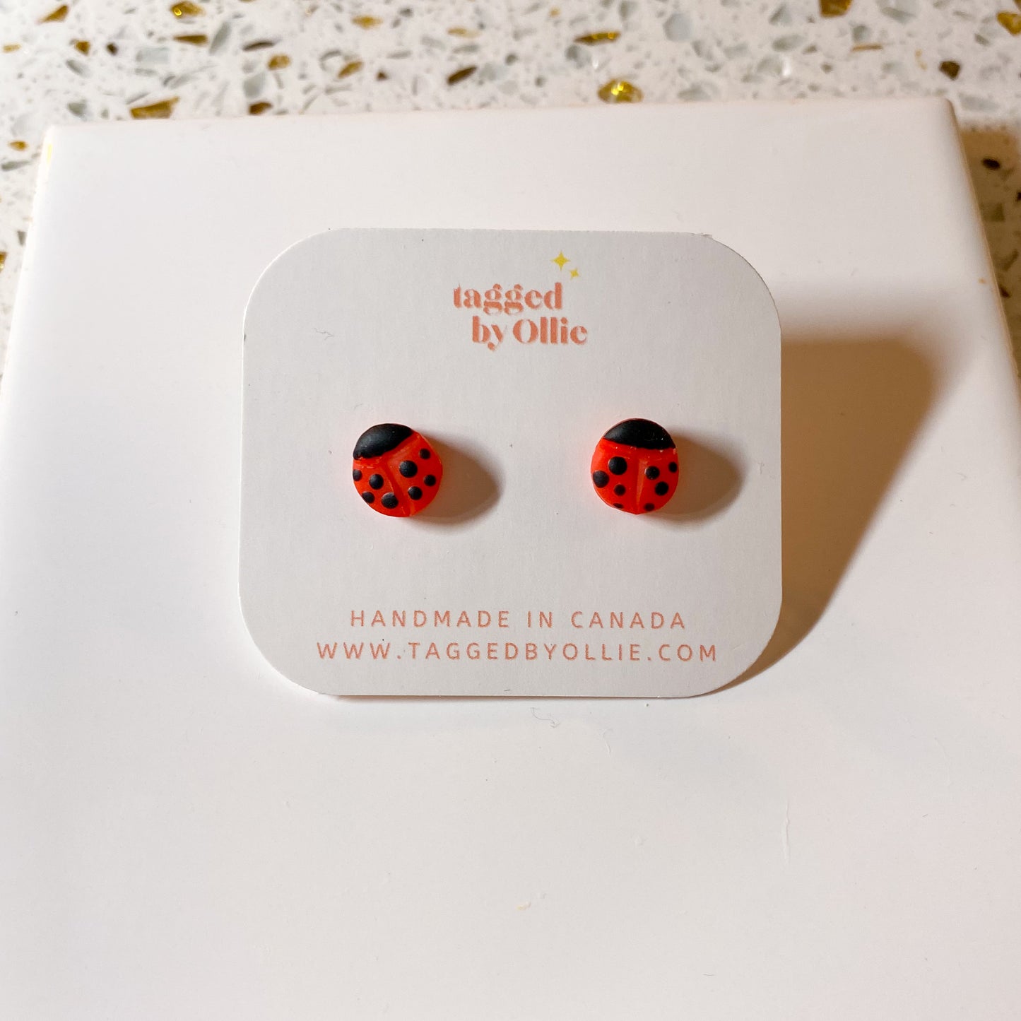 Mini Ladybug Stud