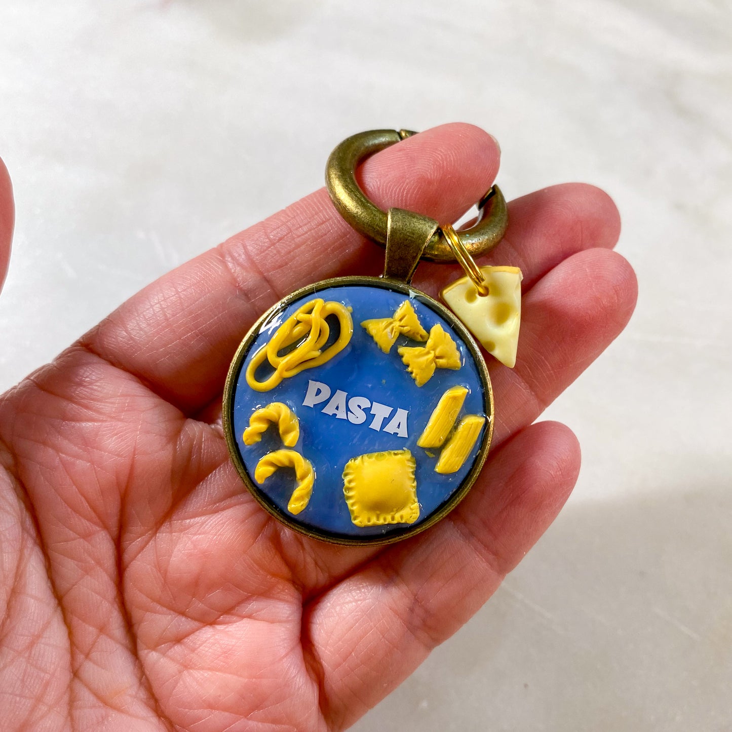 Clay Cheese Charm