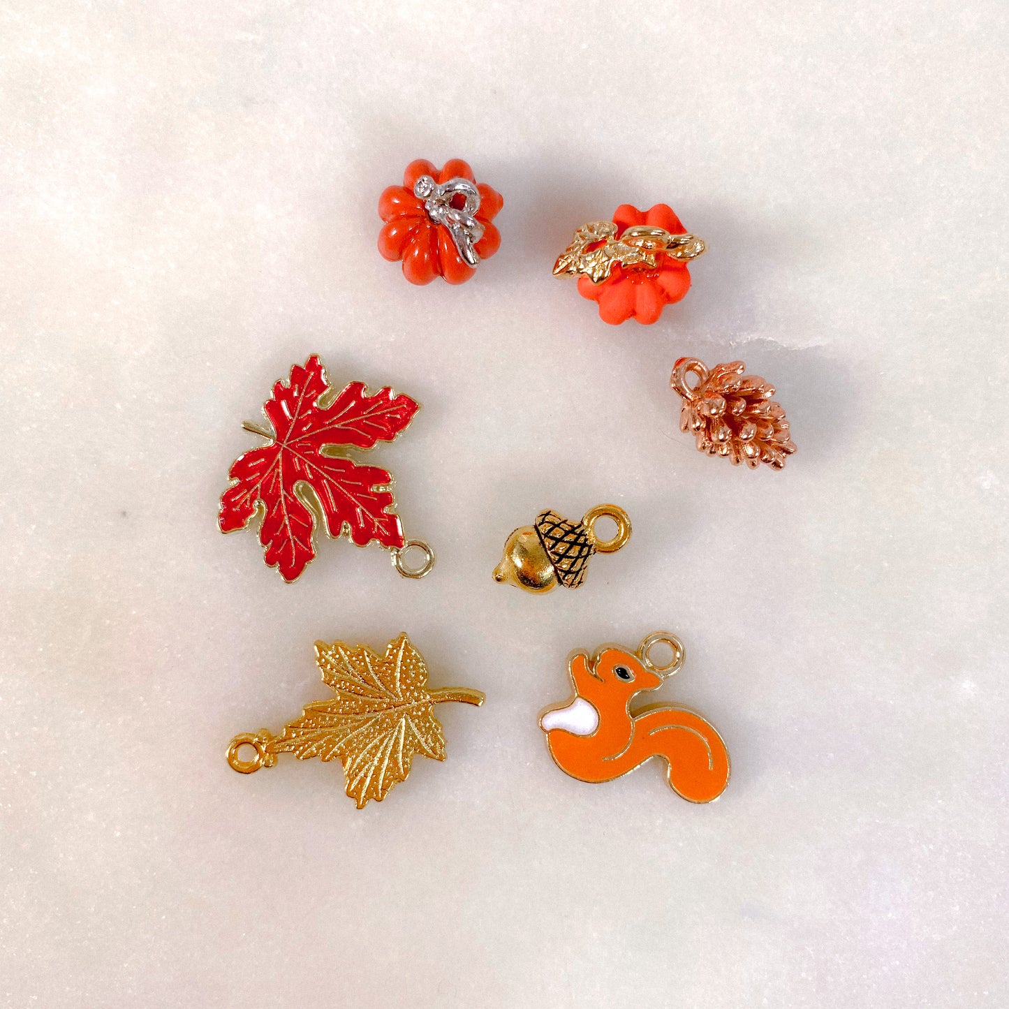 Golden Maple Charm