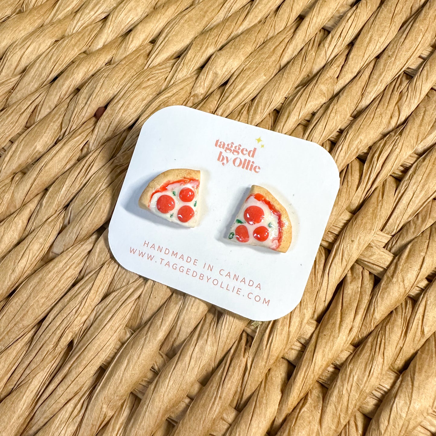 Pizza Slice Studs