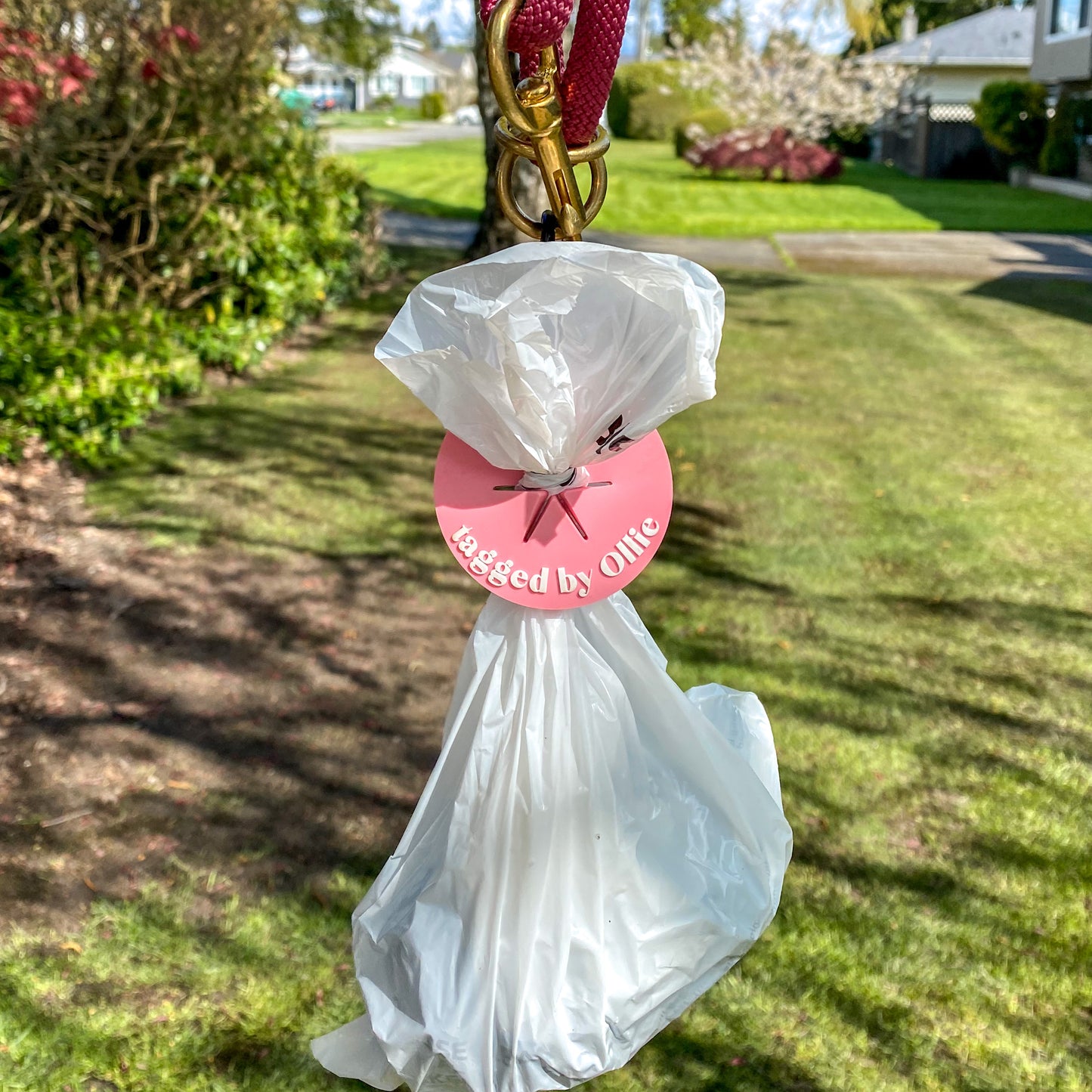 Hands-Free Poop Bag Carrier