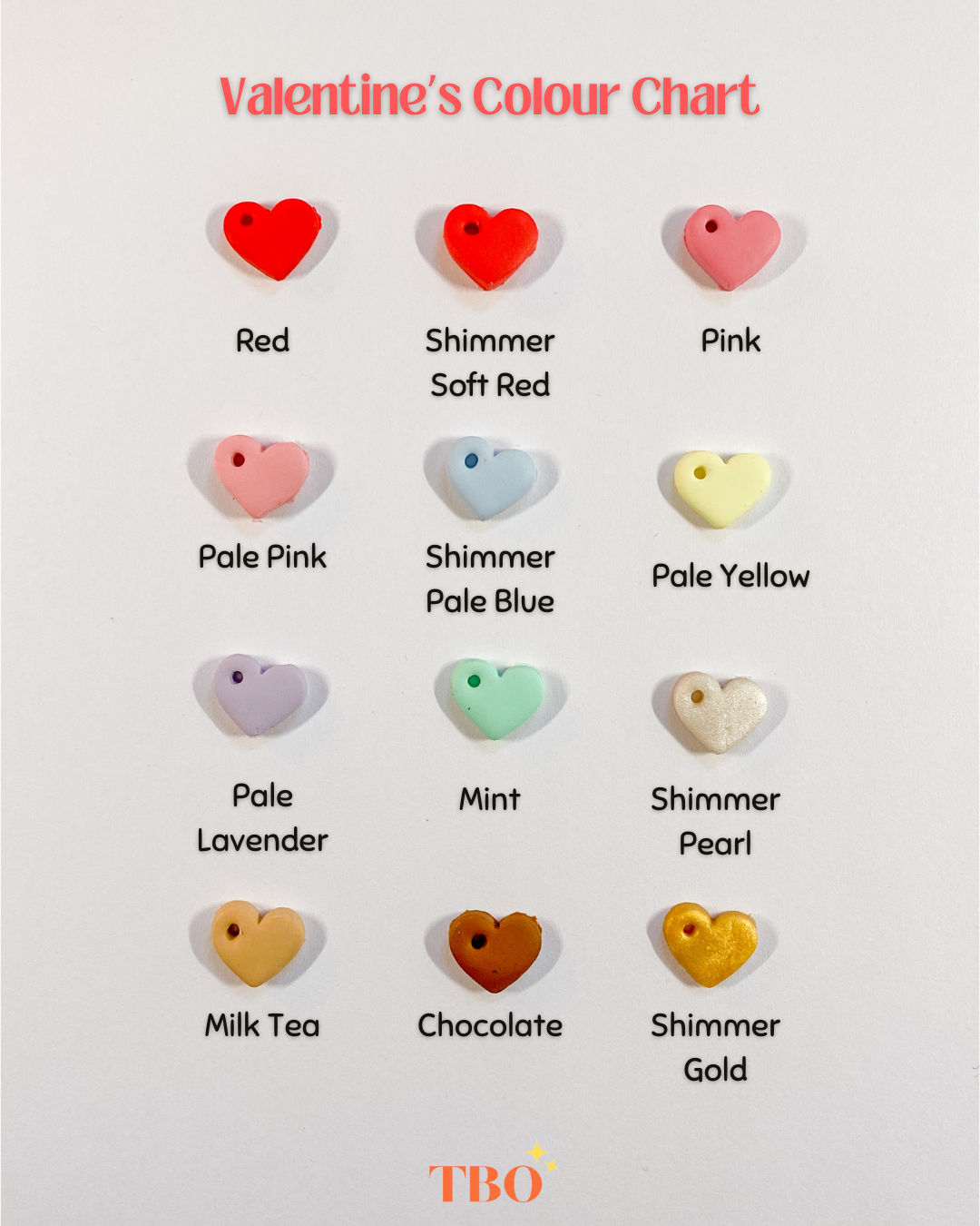 Heart Macaron Dangles (multiple colour options)