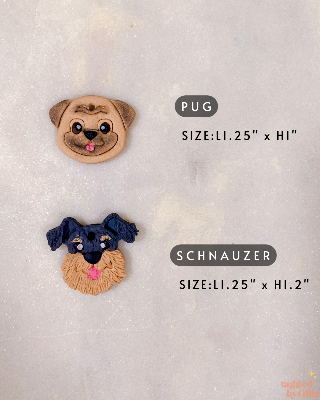 Custom Pet Portrait Tag