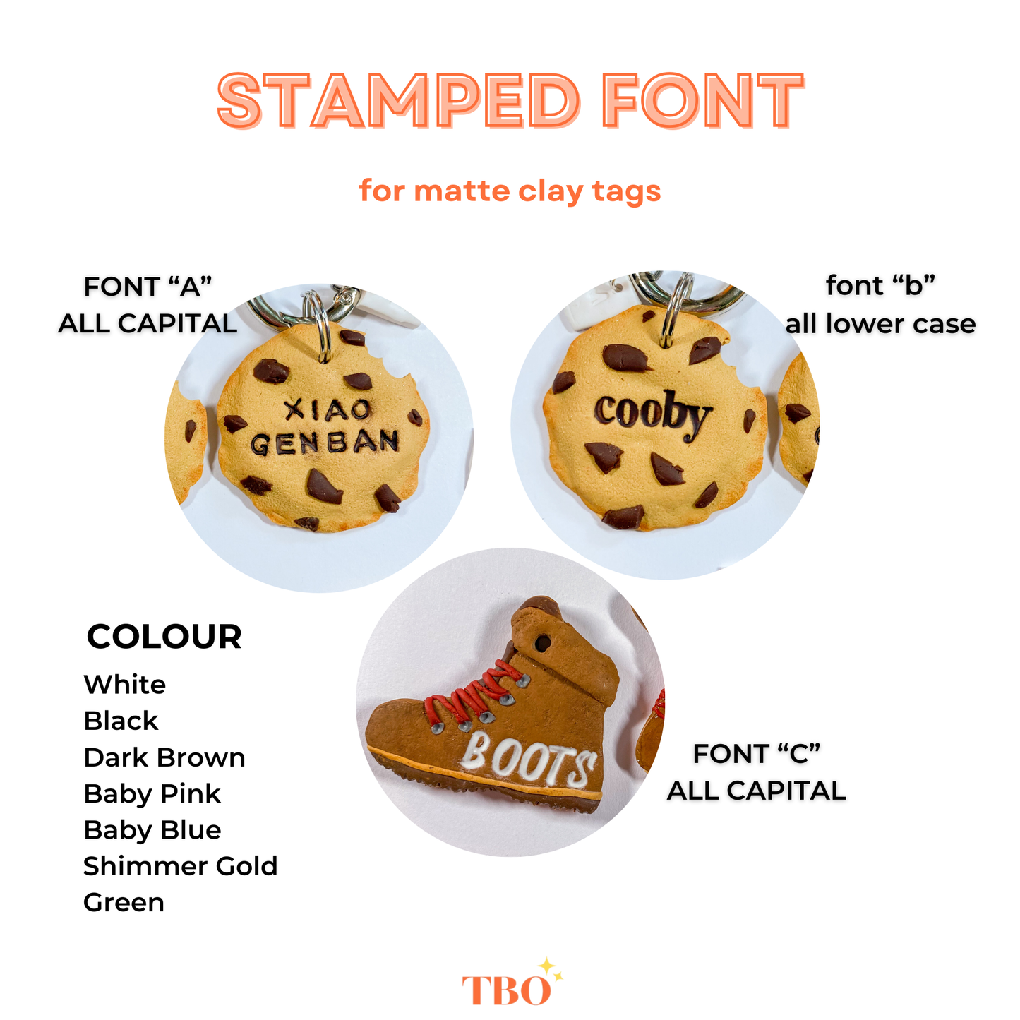 Choco Chip Cookie Tag