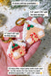 Gingerbread House Tag With Gingerbread Man Charm