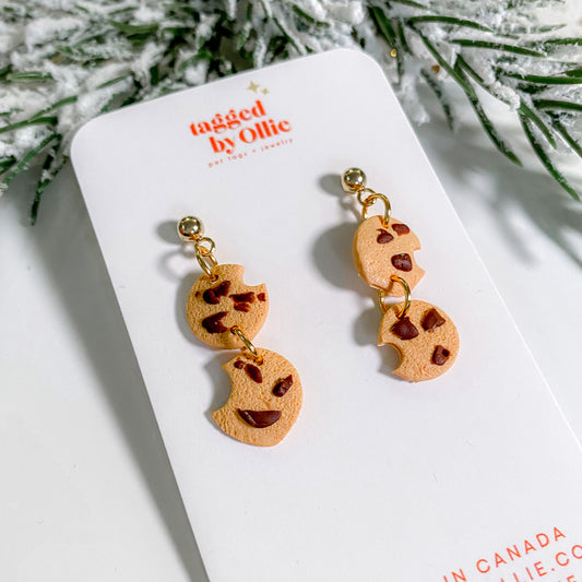 Choco Chip Cookie Dangles