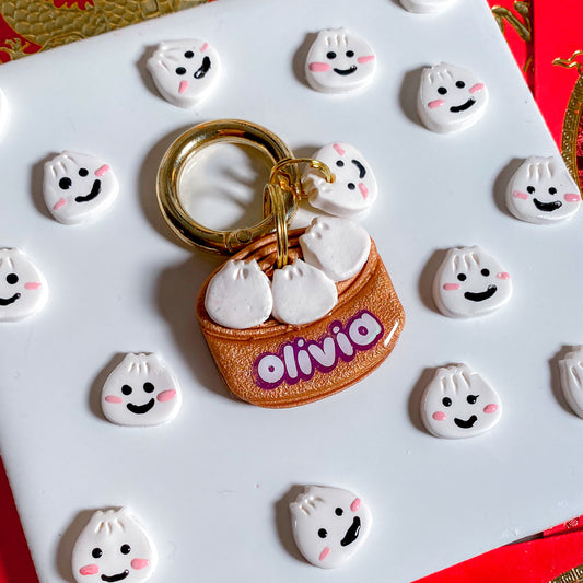 Dim Sum Tag With A Dumpling Charm