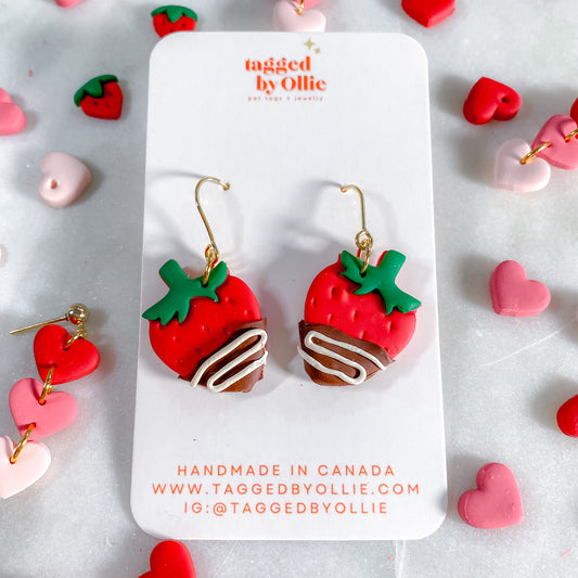 Choco Dipped Strawberry Dangles