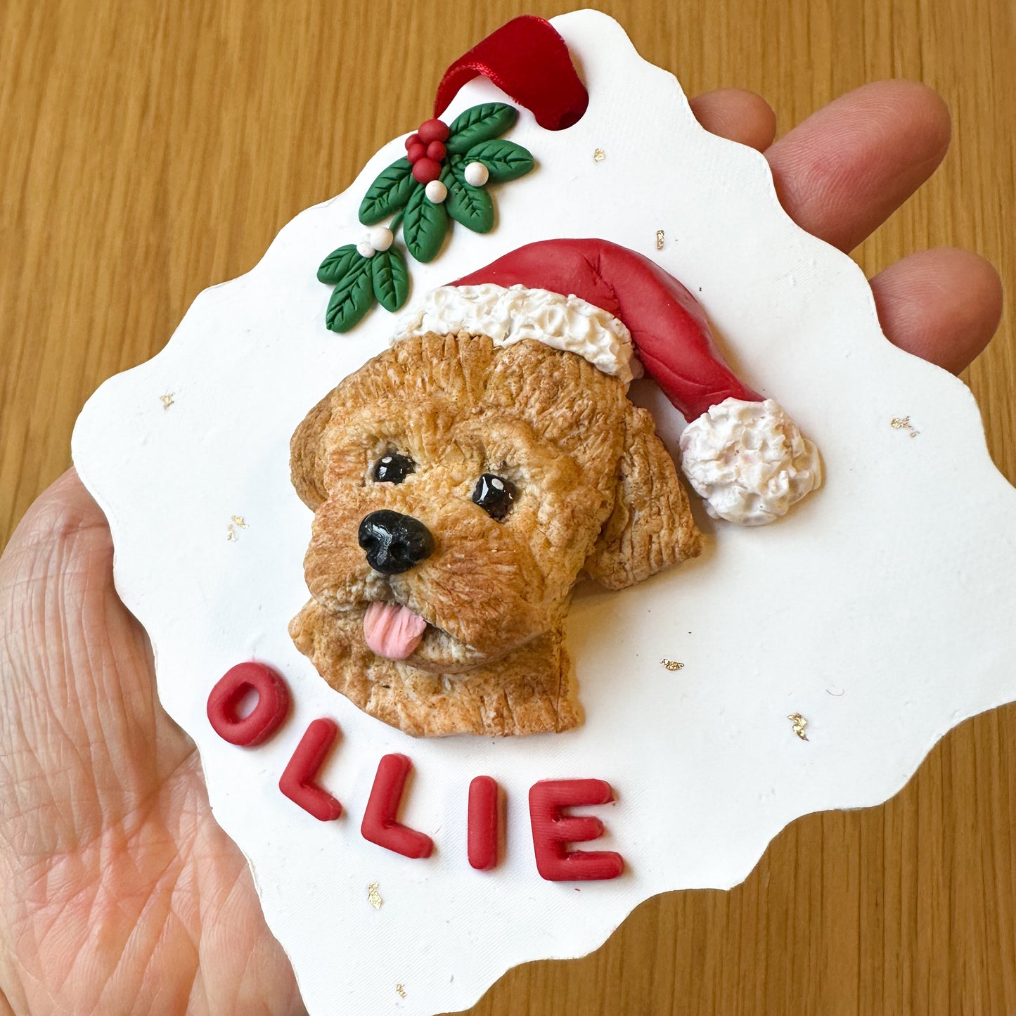 Custom Pet Portrait Ornament 2026
