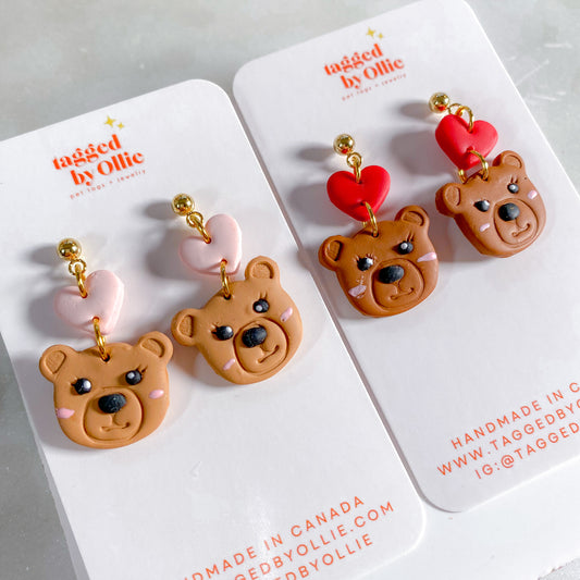 Love + Teddy Dangles