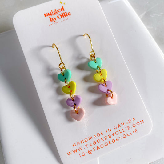 Candy Hearts Dangles