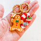 Gingerbread Man Tag With Gingerbread House Charm