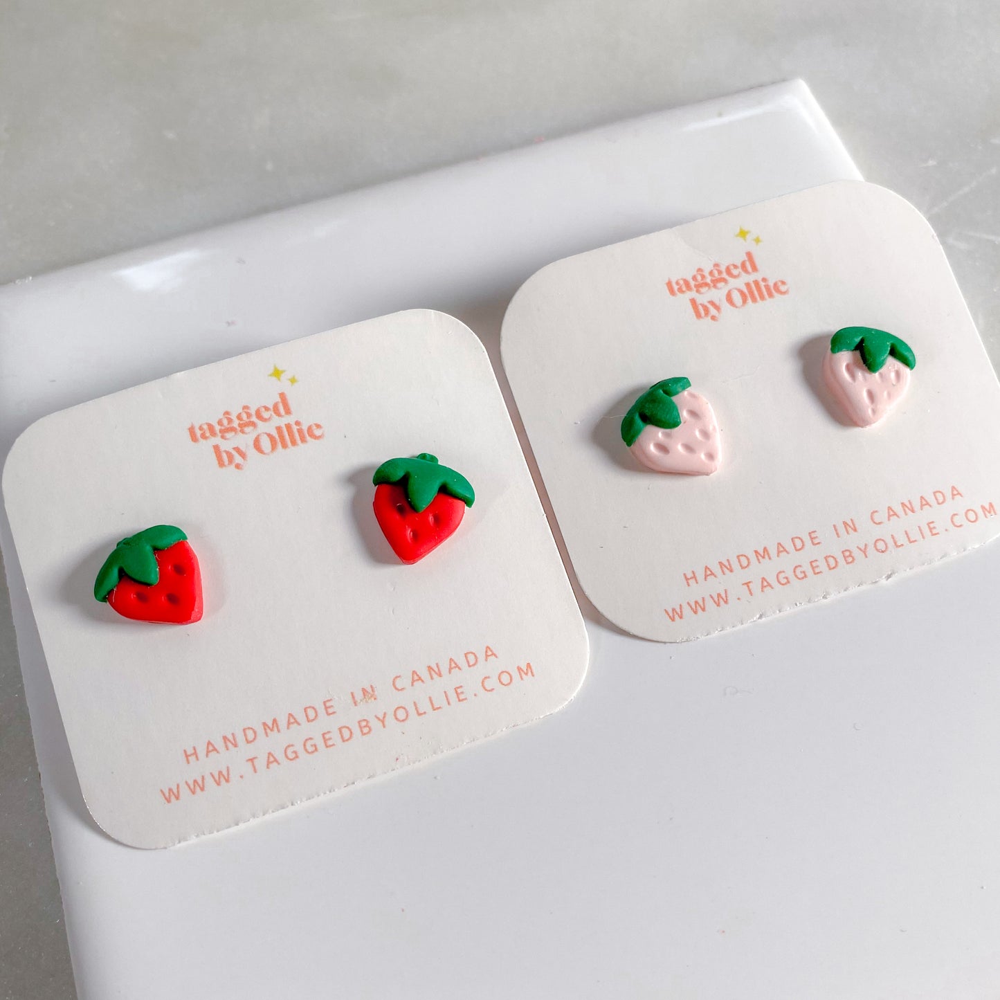 Strawberry Stud (Multiple Colours)