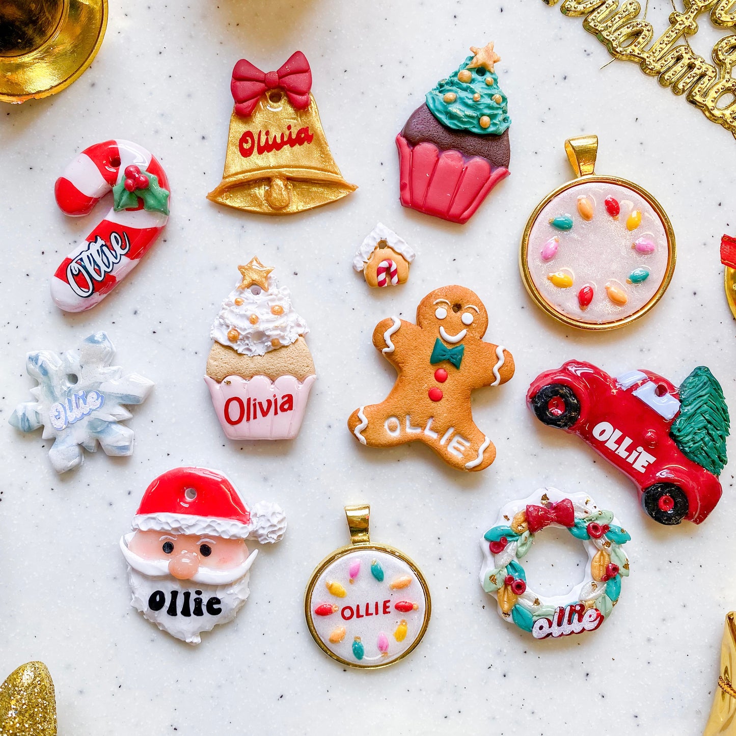 Christmas Cupcake Tag