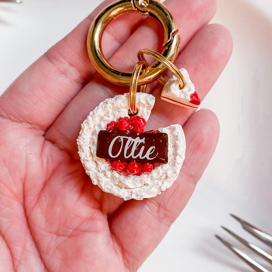 Strawberry Shortcake Tag With A Slice Charm