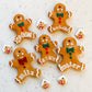 Gingerbread Man Tag With Gingerbread House Charm