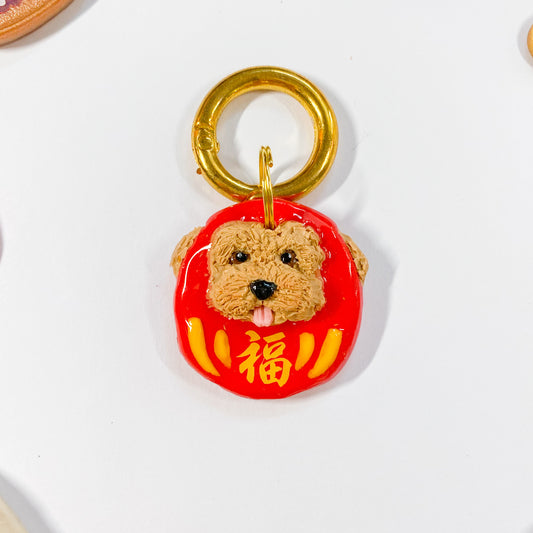 Custom Portrait Daruma Tag