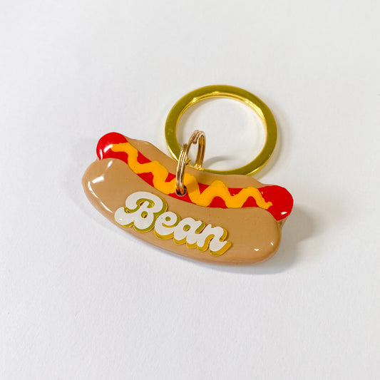 Hot Dog Tag