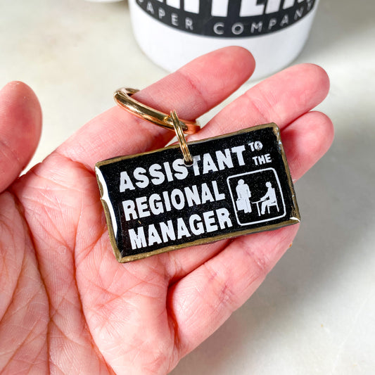 Assistant To The Regional Manager Badge Tag