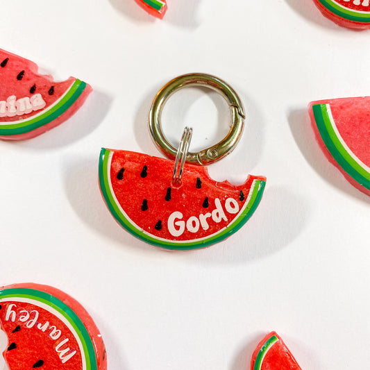Watermelon Slice Tag