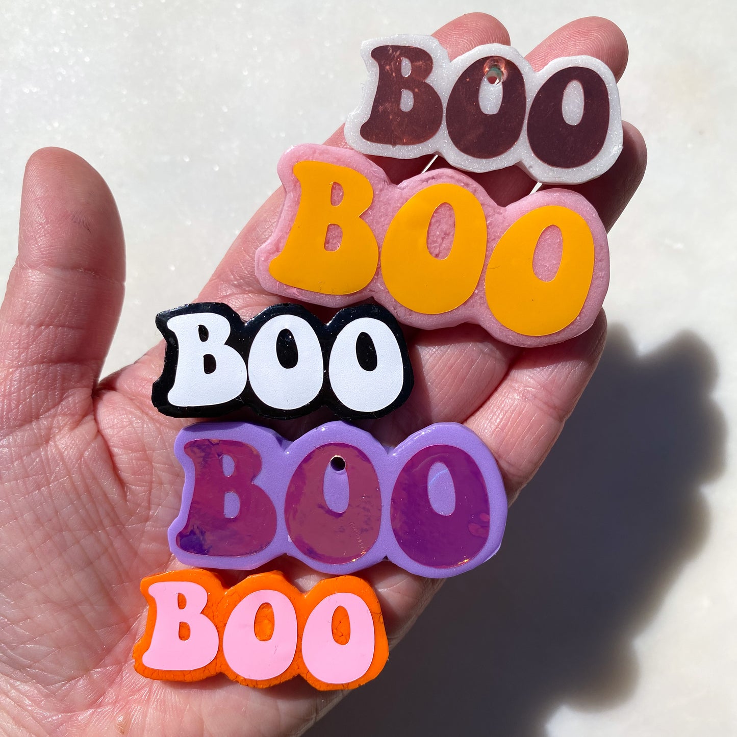 BOO Tag (Multiple Colours)