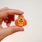 Custom Pet Portrait Pumpkin Tag
