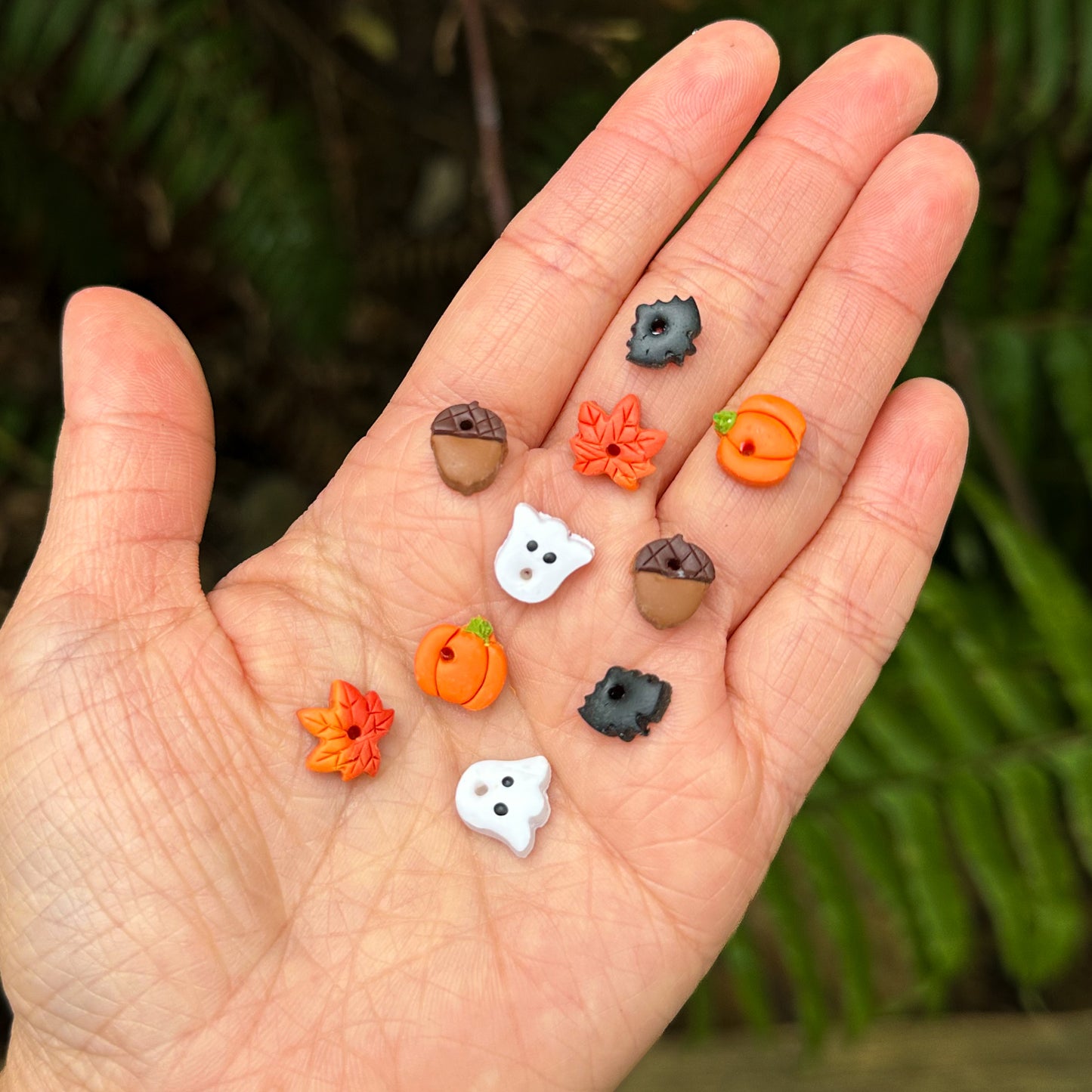 Mini Ghost Studs