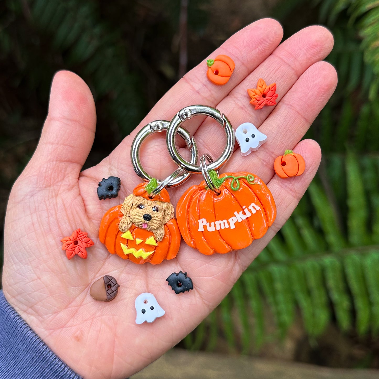 Fall/Halloween Clay Charm