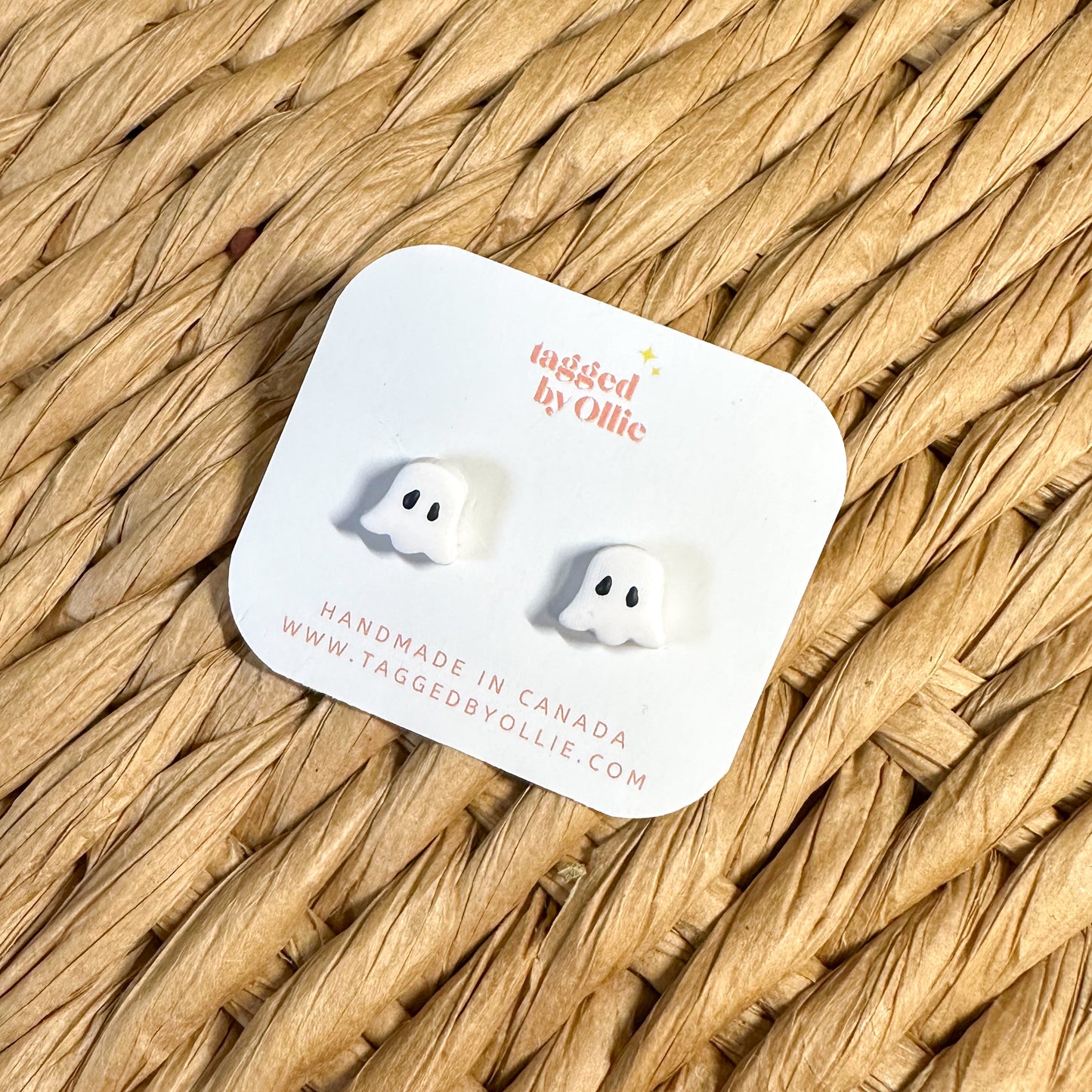 Mini Ghost Studs