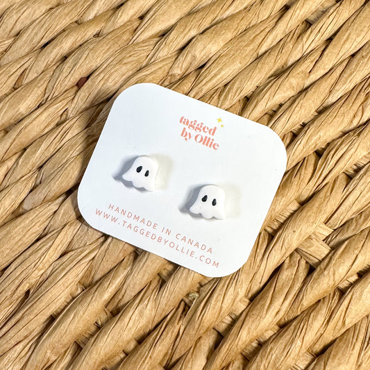 Mini Ghost Studs