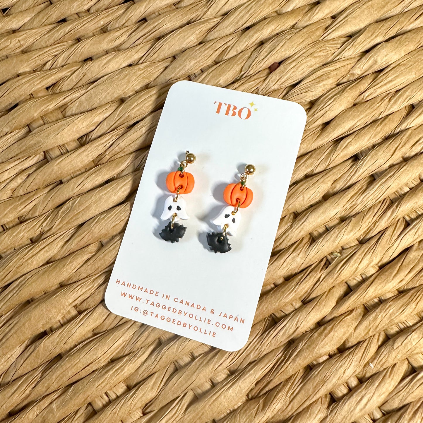 Triple Halloween Dangles