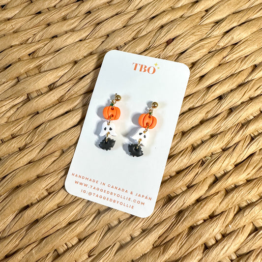 Triple Halloween Dangles