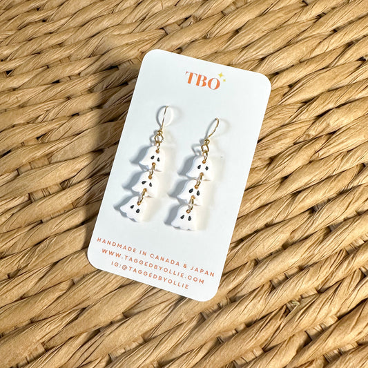 Triple Ghostie Dangles