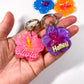 Hibiscus Flower Tag (Multiple Colours)