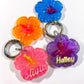 Hibiscus Flower Tag (Multiple Colours)