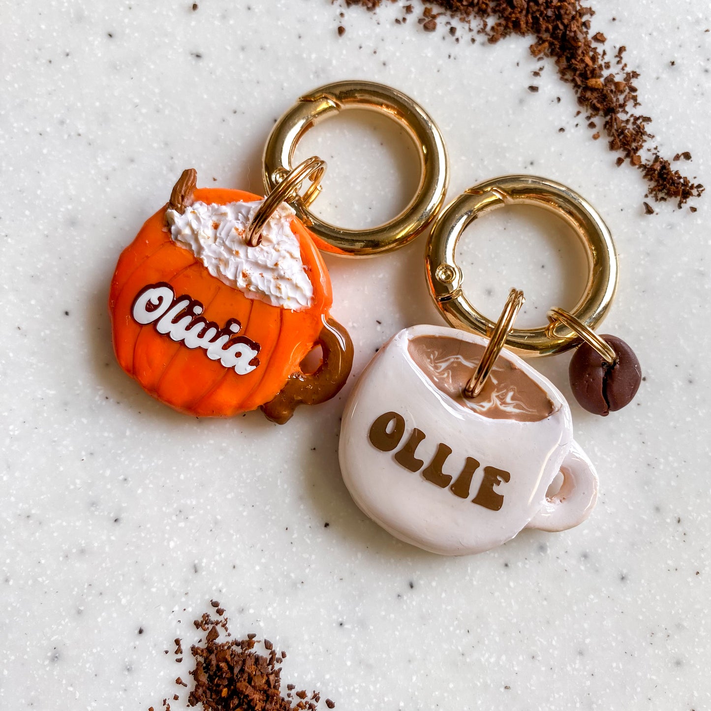 Cappuccino Tag (Bean Charm Is Optional)